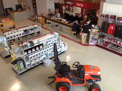 Parts Department in Anderson Equipment Sales, Belleville, Ontario