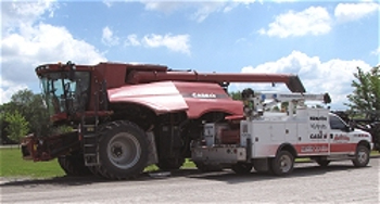 Service Trucks in Anderson Equipment Sales, Belleville, Ontario