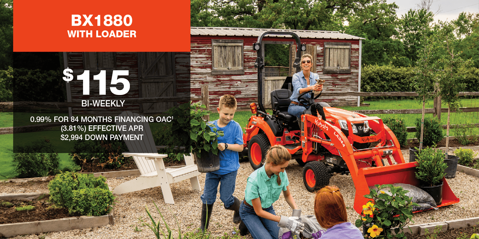 Kubota Canada Promotions Anderson Equipment Sales Belleville Ontario