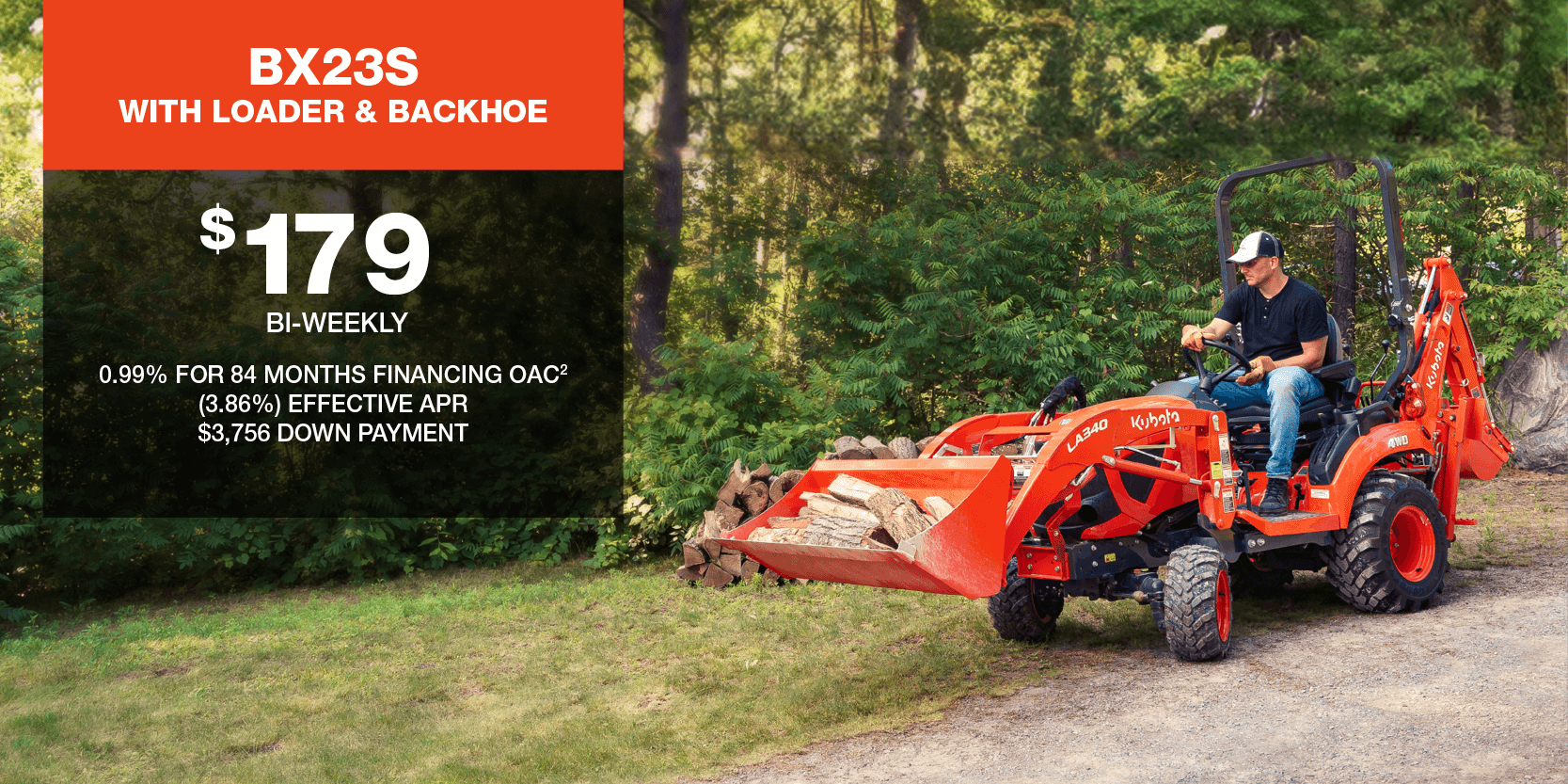 Kubota Canada Promotions Anderson Equipment Sales Belleville Ontario